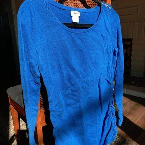 M Motherhood coblat blue light weight sweater